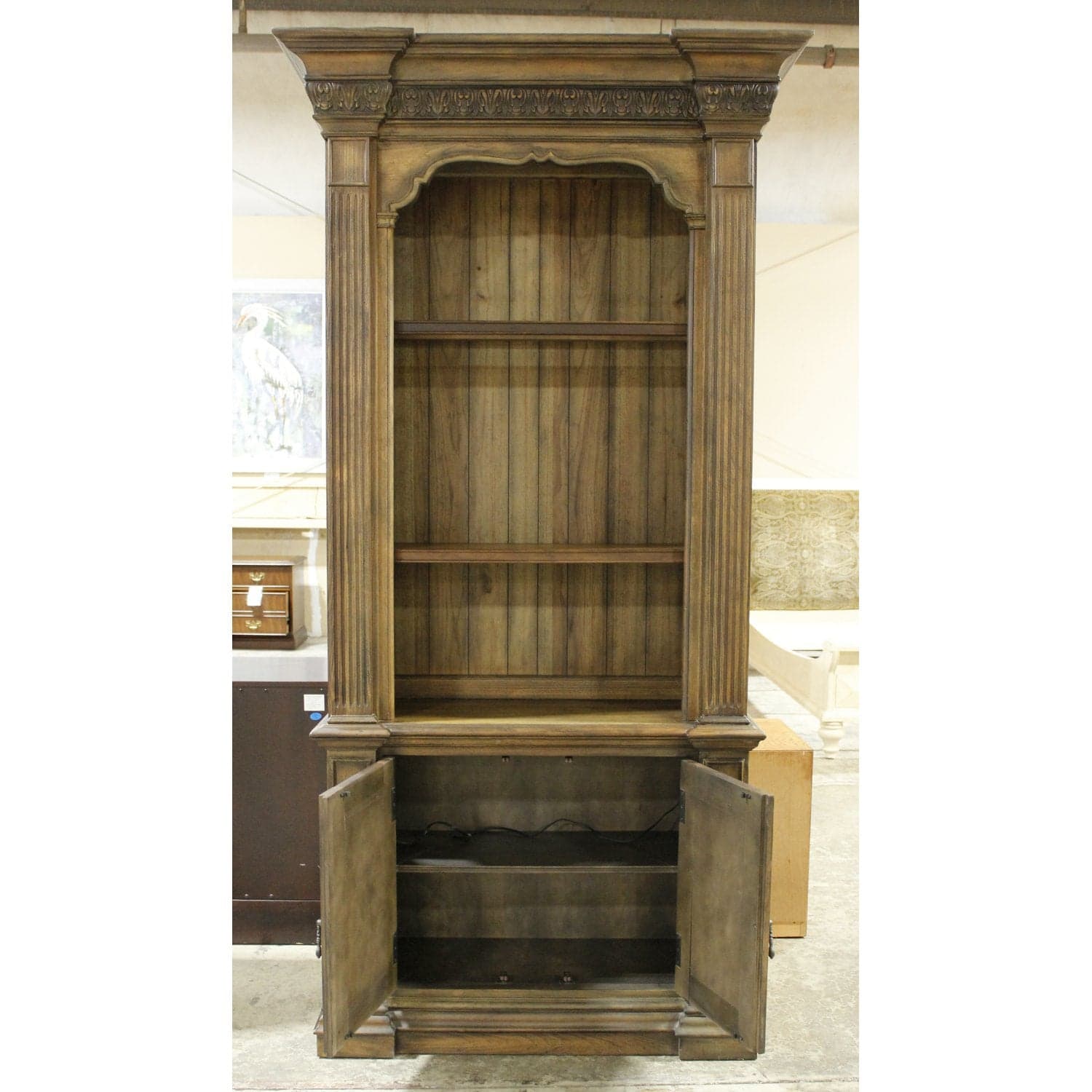 Hooker 'Rhapsody' Lighted Bookcase - Thumbnail 2