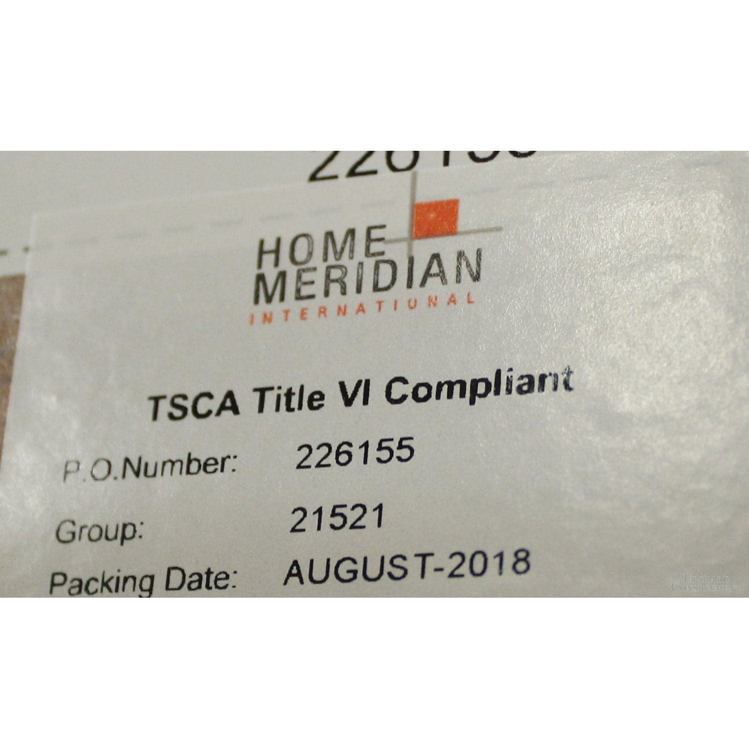 Home Meridian Int'l. 84'' Sliding Door Curio Cabinet - Beige - Thumbnail 5