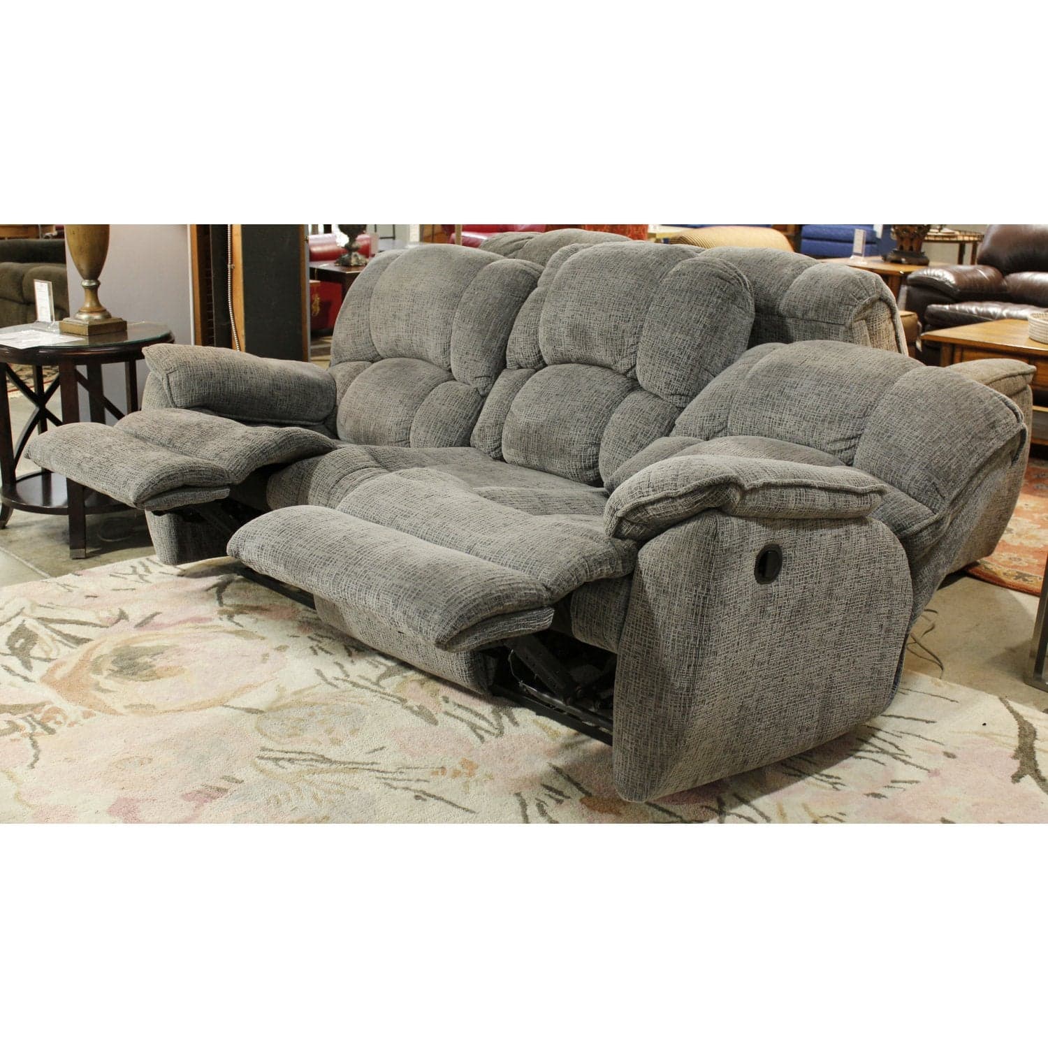 Southern Motion Double Reclining Sofa - Gray - Thumbnail 2