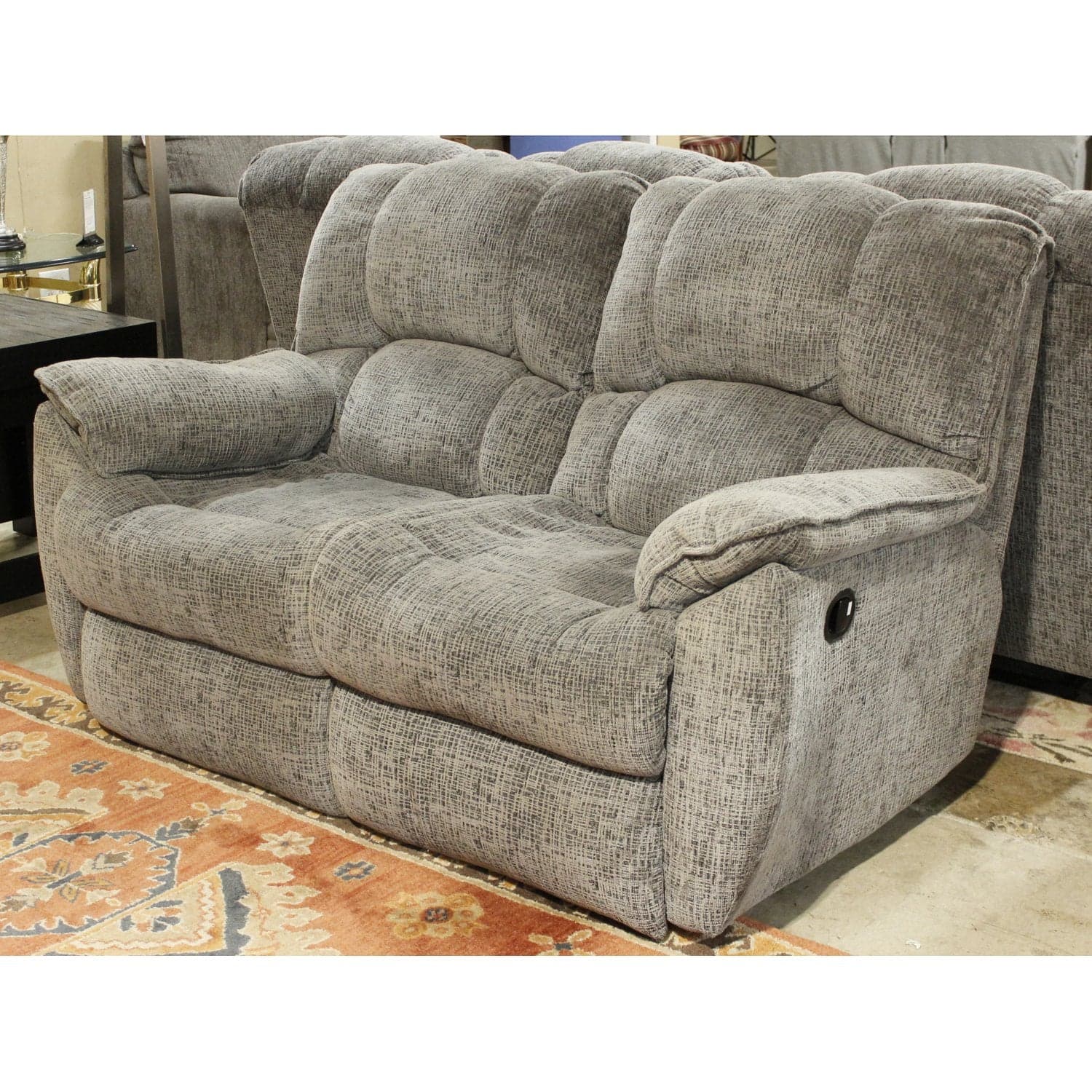 Southern Motion Double Reclining Loveseat - Gray - Thumbnail 4