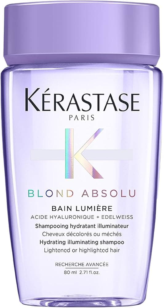 Kérastase - Blond Absolu Bain Lumiere Hydrating Illuminating Shampoo for Blonde Hair - 80ml - Thumbnail 5
