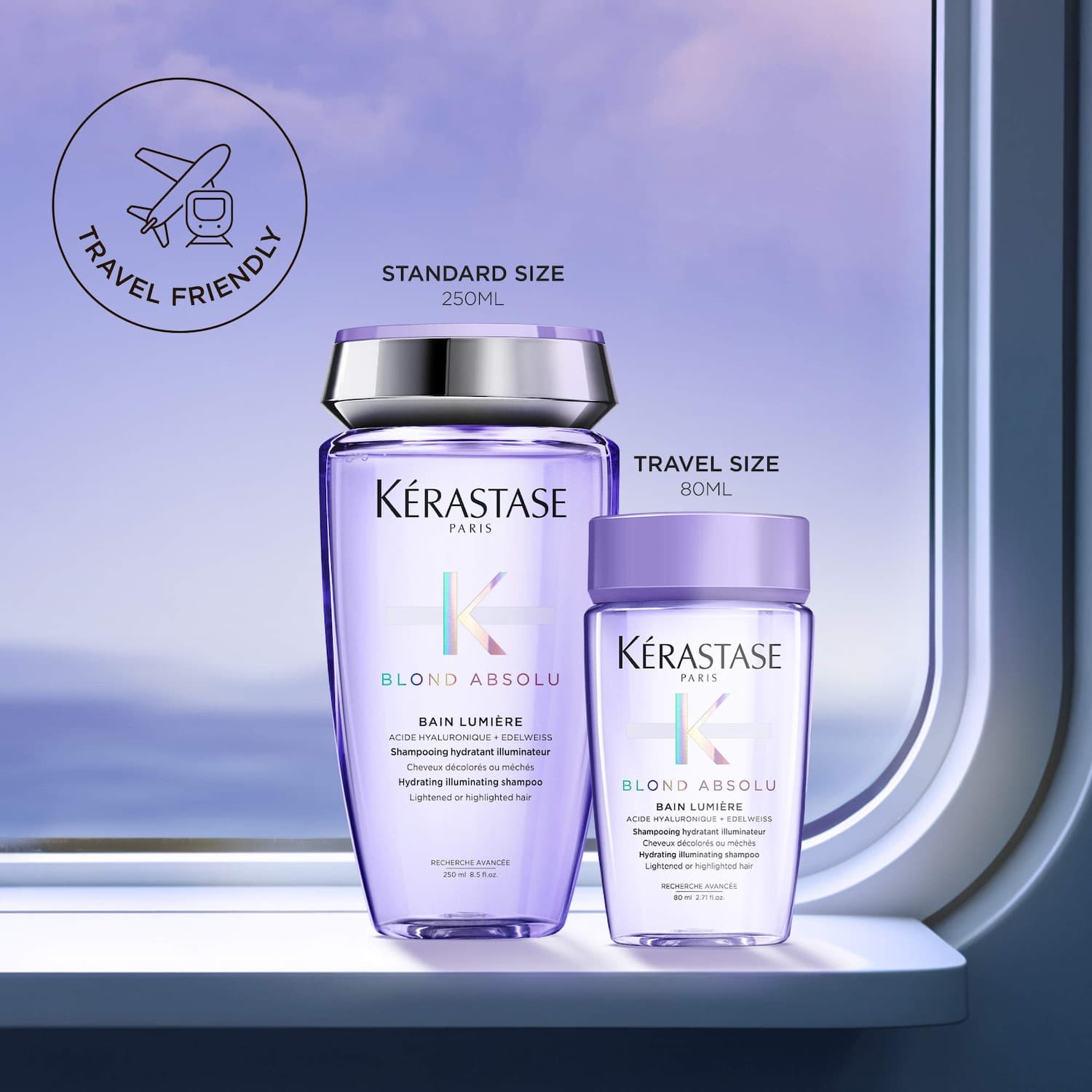 Kérastase - Blond Absolu Bain Lumiere Hydrating Illuminating Shampoo for Blonde Hair - 80ml - Thumbnail 8