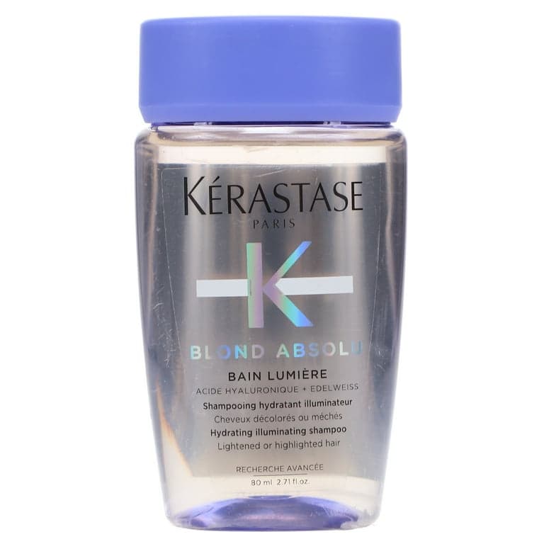Kérastase - Blond Absolu Bain Lumiere Hydrating Illuminating Shampoo for Blonde Hair - 80ml - Thumbnail 7