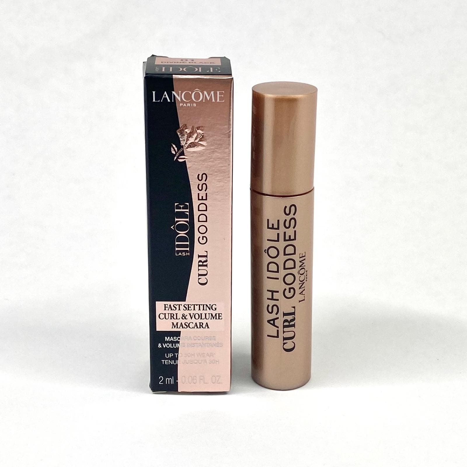 Lancome Idole Curl Goddess Curl & Volume Mascara 01 Devine Black 2 Ml / 0.06 Oz - Image 1
