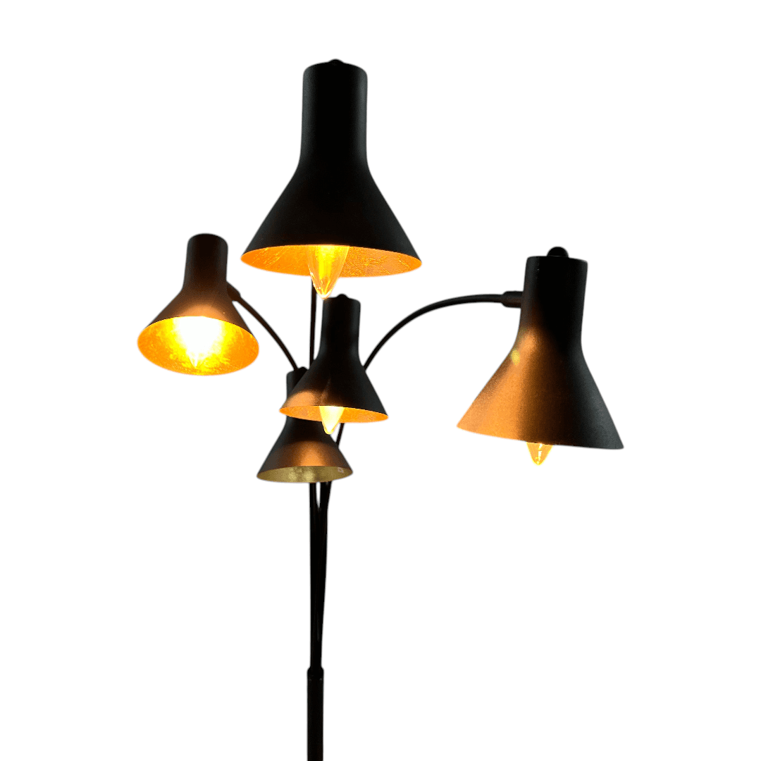 Archiology 5-Arch Steel Cone Arch Floor Lamps - Thumbnail 6