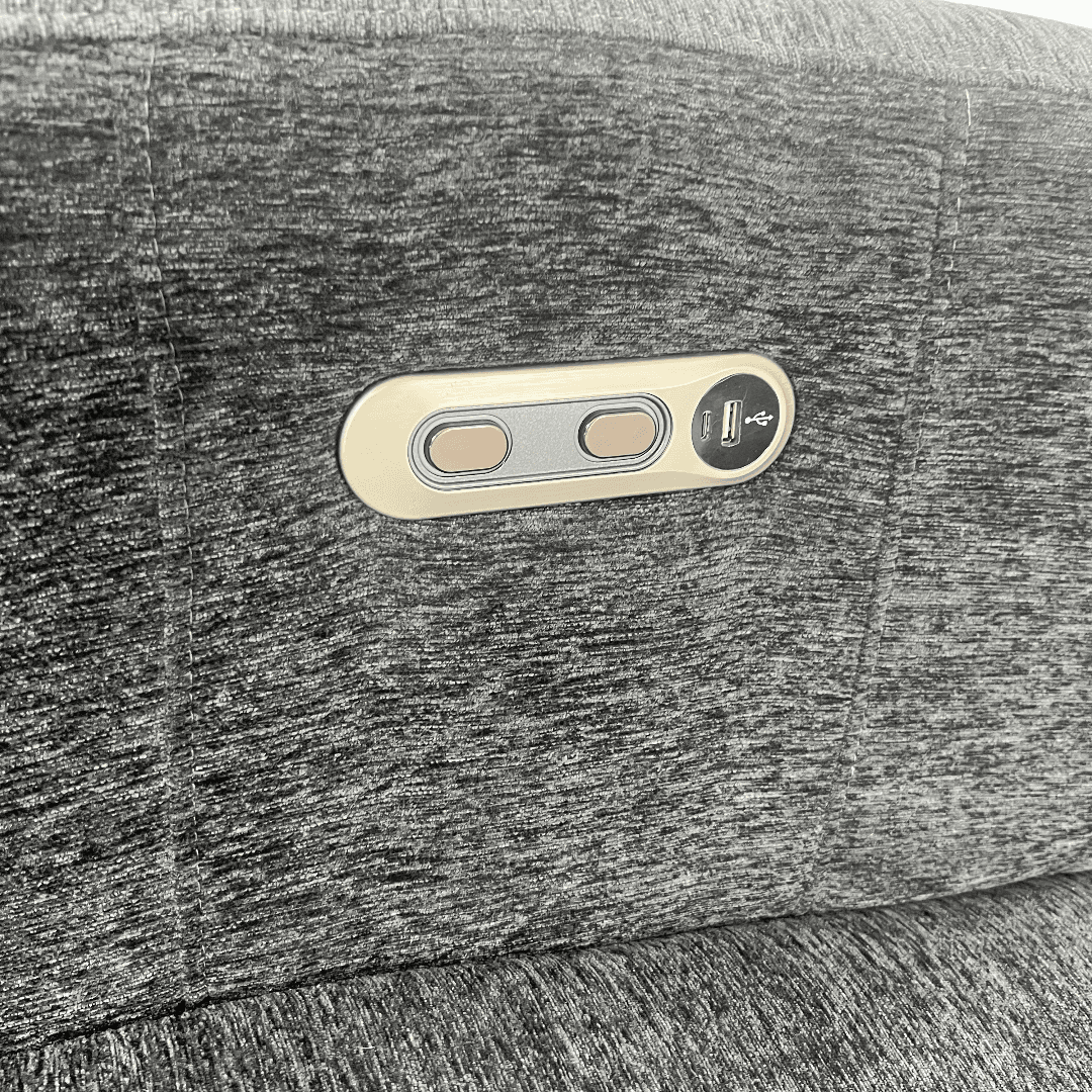 Wade Logan Bre Upholstered Extra Wide Glider Power Recliner With Round Arms - Thumbnail 13