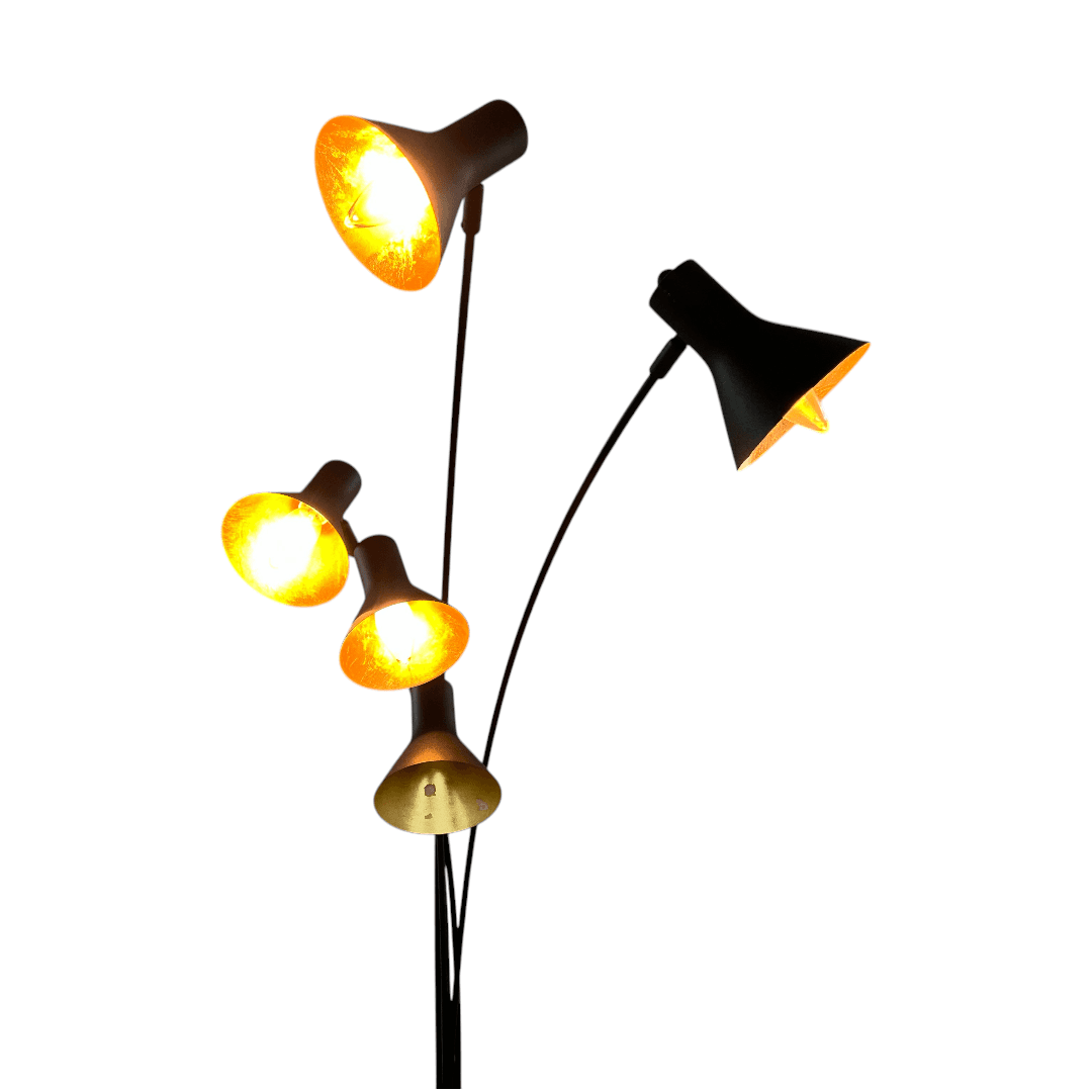 Archiology 5-Arch Steel Cone Arch Floor Lamps - Thumbnail 4