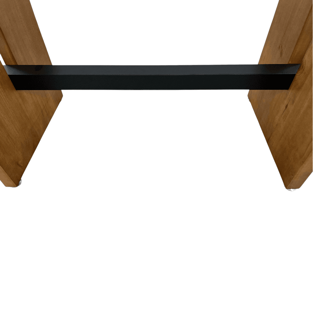 Hokku Designs Rickye Oak Trestle Wood Dining Table - Thumbnail 14