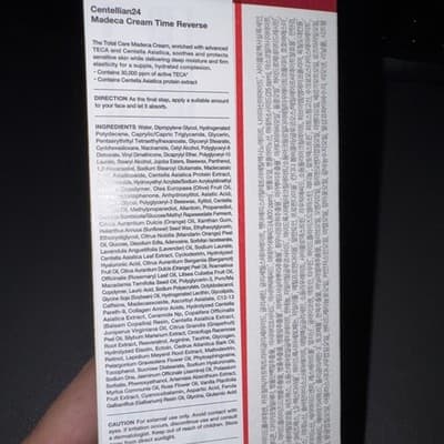 Centellian 24 Madeca Cream Time Reverse Centella Asiatica Wrinkle Cream 50ml - Thumbnail 4