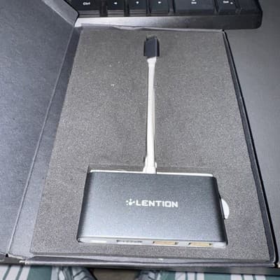 LENTION 4-in-1 USB-C Hub with Type C, USB 3.0, USB 2.0