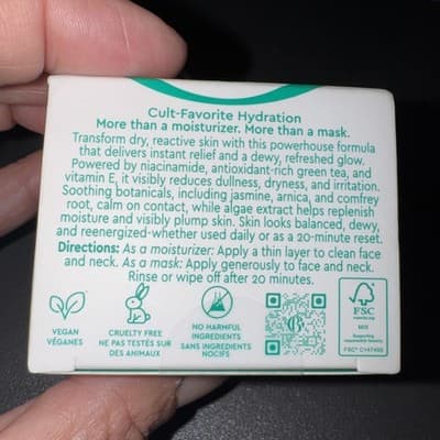 Clark's Botanicals Deep Moisture Mask Crème Riche Hydrating 50ml - NEW IN BOX** - Thumbnail 3