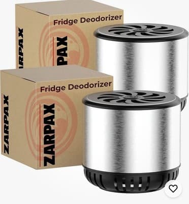 2 Zarpax Fridge Deodorizers Model TCF10 (New Sealed) Car, Closets, Kitchen, etc.