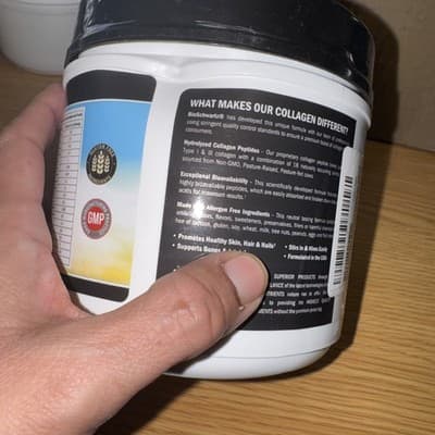 Unflavored Type I & III Bone & Joint Support Collagen Peptides Powder (16oz) - Thumbnail 2