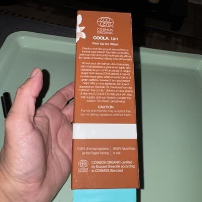 COOLA Sunless Tan Firming Lotion 6 fl oz – Organic Self Tanner – New - Thumbnail 4