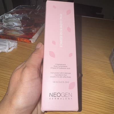 Neogen Dermatology Hyal Glow Rose Essence NEW IN BOX