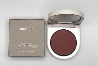 NEW NIB ROSE INC. Blush Divine Radiant Lip & Cheek Color Full Size 4.5g AZALEA