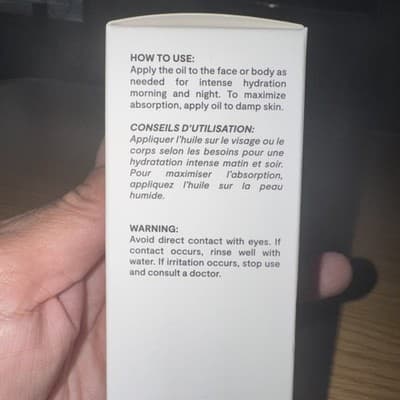 Blossom Essentials Hydration Oil With Marula And Golden Jojoba Oils New In Box - Thumbnail 4