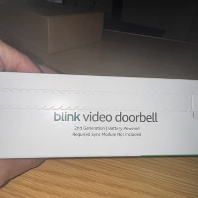 BRAND NEW - Blink Video Doorbell (2025 2nd Gen) BLACK (sync module not included) - Thumbnail 2
