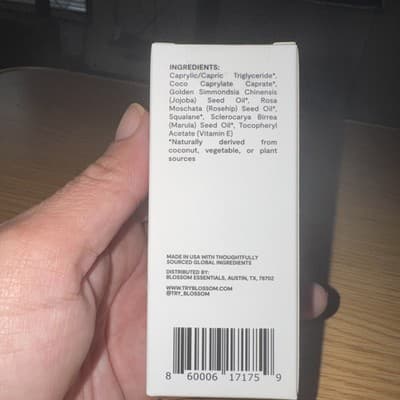 Blossom Essentials Hydration Oil With Marula And Golden Jojoba Oils New In Box - Thumbnail 3