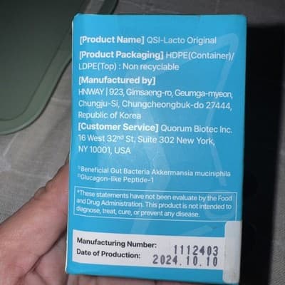 QSI-Lacto Original Supports Level Elevation - 1 Pack (180 Tablets) Exp 10/2026 - Thumbnail 3