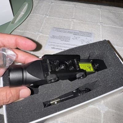 Rediron 1800 Lumens Red Laser Light Rechargeable - Thumbnail 3