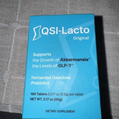 QSI-Lacto Original Supports Level Elevation - 1 Pack (180 Tablets) Exp 10/2026