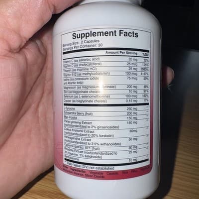 Pure PEAK THYROID SUPPORT, 60 Capsules Dietary Supplement | Sealed | New - Thumbnail 3