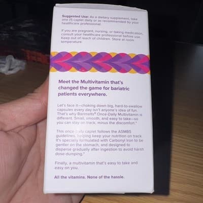 BariMelts Once Daily Bariatric Multivitamin with Iron, 60 Count (Pack of 1) - Thumbnail 4