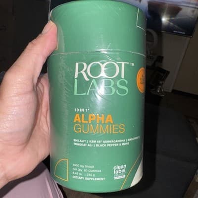 Root Labs 10 In 1 Alpha Gummies 60 Gummies Exp 02/2027 Sealed