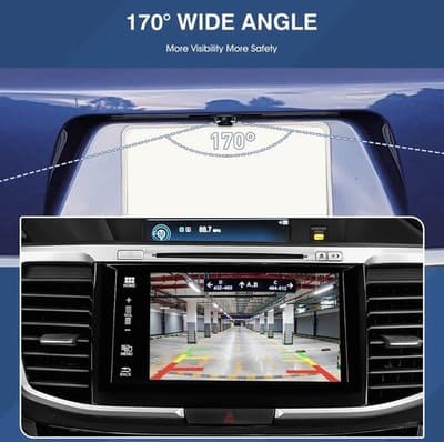 Rear Park Assist Backup Camera 39530-T2A-A21 Compatible with Honda Accord - Thumbnail 2