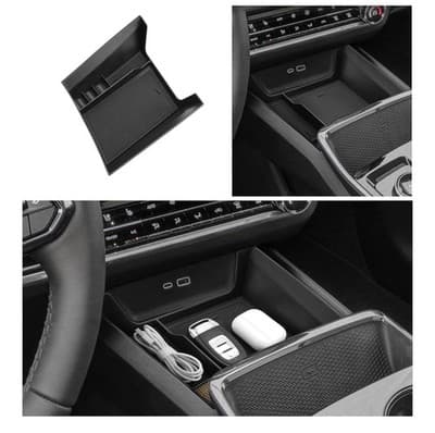 2PCS Organizer for Chevy Equinox 2025-26 Gear Shift & Behind Screen organizer - Thumbnail 2