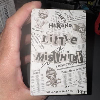POP MART Hirono Little Mischief Art Toy Figure Blind Box Multicolor