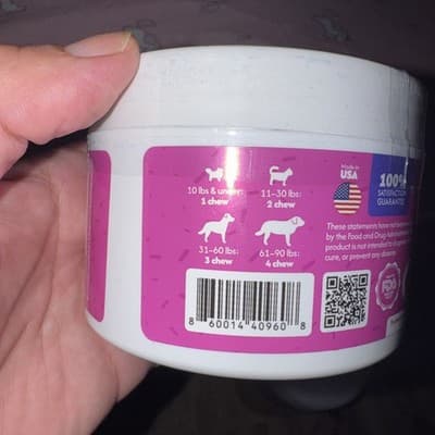 New North Dream Hip & Joint Care For Dogs, Health, Beef Flavored - 90 Chews - Thumbnail 2