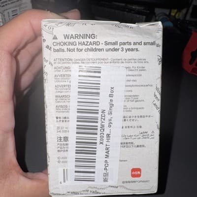 POP MART Hirono Little Mischief Art Toy Figure Blind Box Multicolor - Thumbnail 4