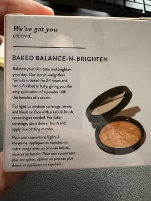 Laura Geller - Baked Balance-N-Brighten Color Correcting Foundation Light New! - Thumbnail 3