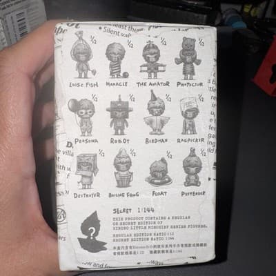 POP MART Hirono Little Mischief Art Toy Figure Blind Box Multicolor - Thumbnail 2