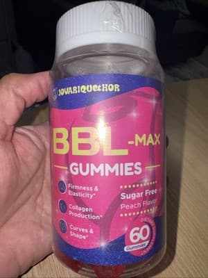 Booty Gummies for Women - BBL Gummies with Multivitamins and Herbal Extracts - P