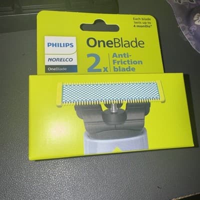 Philips Norelco OneBlade Anti-Friction Blade Replacement – Original Genuine