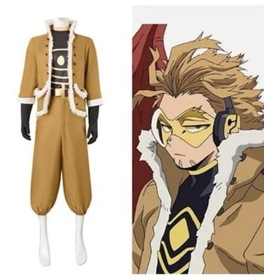 My Hero Academia Hawks Cosplay Costume Takami Keigo Uniform Wing Hero Suit 2XL