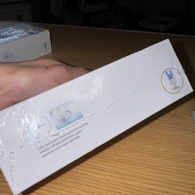 360 Ultrasonic Electric Toothbrush, Automatic Sonic Teeth Whitening Brush Blue - Thumbnail 2