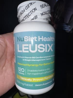 Leusix Weight Management Supplement – Patented Leucine + Vitamin B6