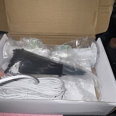 Portable Solar Panel Model 365 for Outdoor Home Garden Use Black White - Thumbnail 3