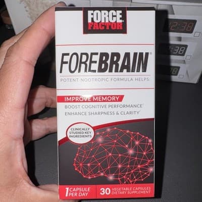Force Factor Forebrain Brain Booster Nootropic Supplement - Focus Exp:05/26
