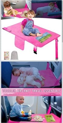 Gocozy Toddler Airplane Bed, Travel Essentials for Kids, Soft Toddler Airplane T