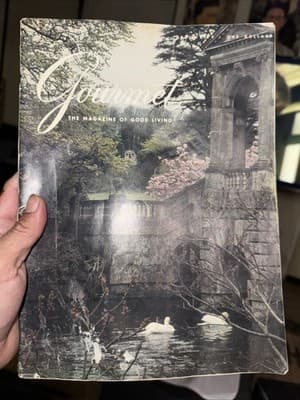 Gourmet Magazine April 1979 1970's Lifestyle Cooking Recipes Ads