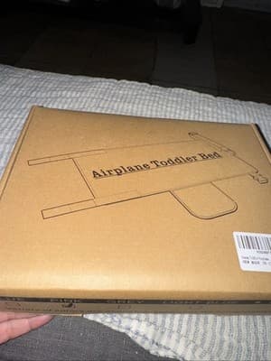 Gocozy Toddler Airplane Bed, Travel Essentials for Kids, Soft Toddler Airplane T - Thumbnail 2