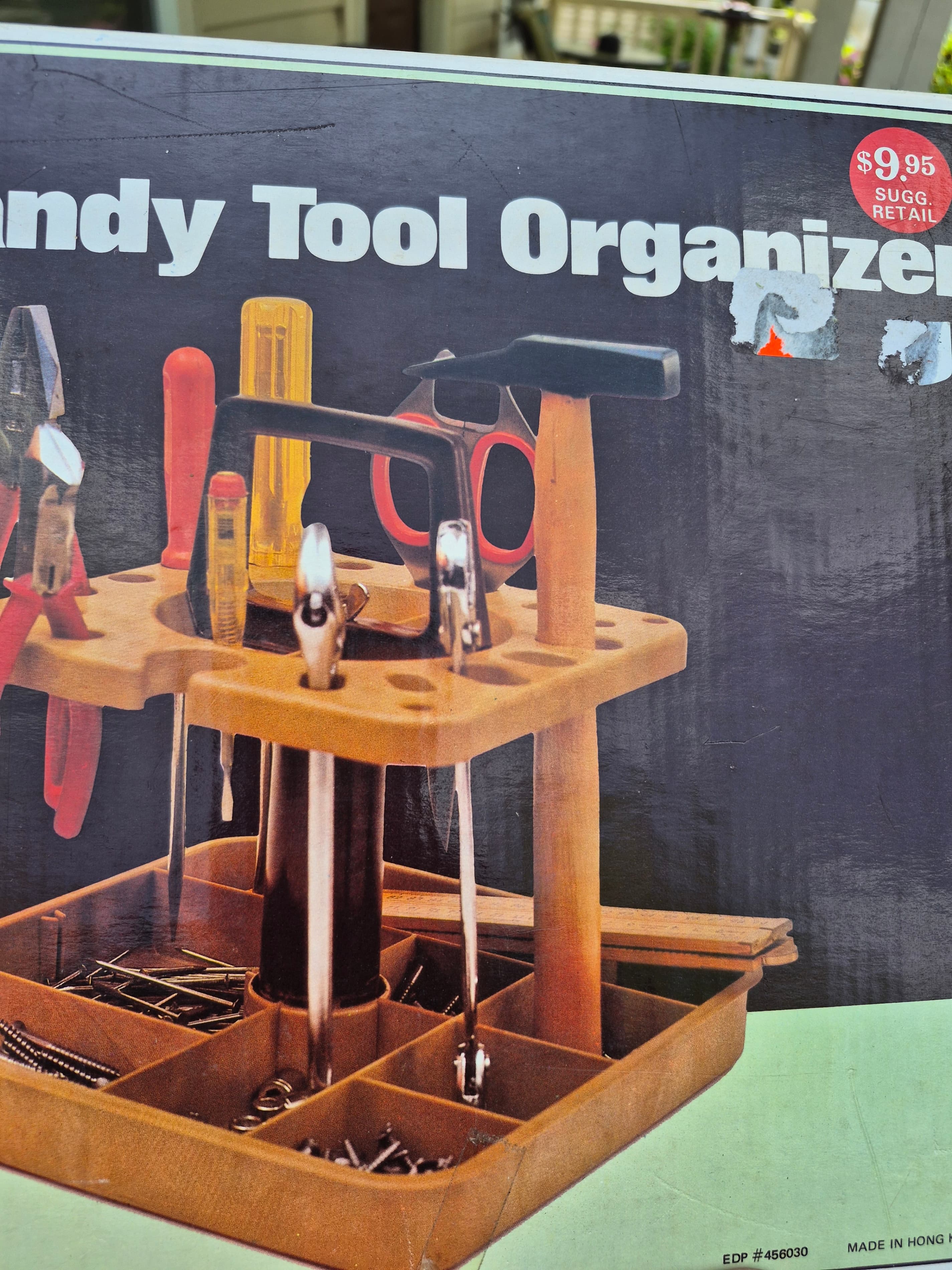 AARON'S Handy Tool Organizer - Vintage Storage Caddy - Thumbnail 4
