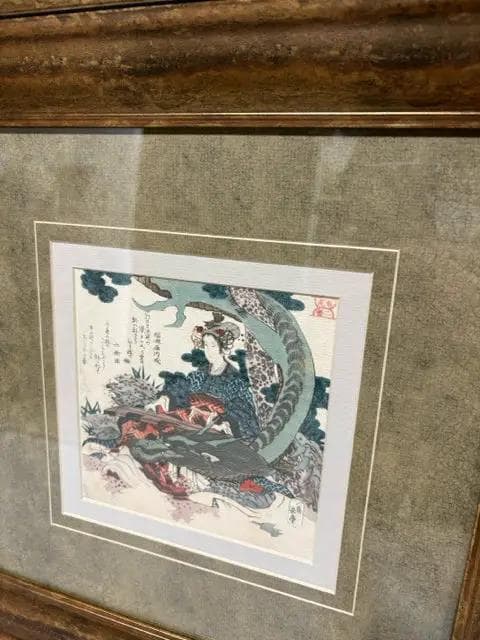 Ryu Ko Niban Yashima Gakute in Black & Gold Frame - Thumbnail 2