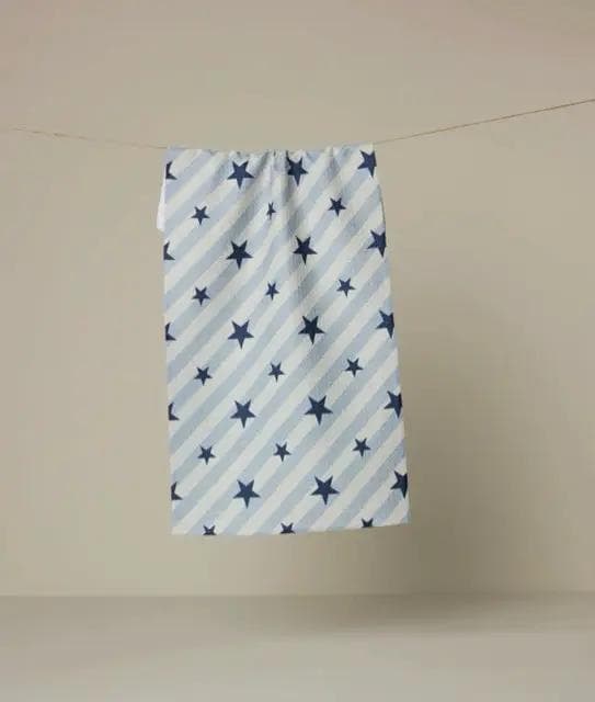 *NEW* Geometry Bright Stars Bar Towel - Image 1