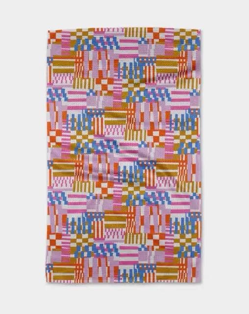 *NEW* Geometry Playful Stripes Tea Towel - Image 1
